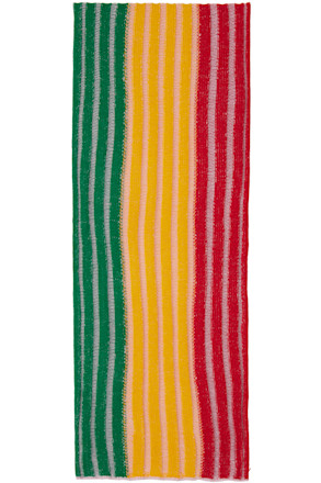 SSENSE Exclusive Multicolor Plated Ribbed Scarf