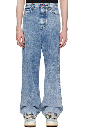 Blue Baggy Jeans