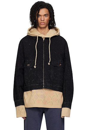 Black Embroidered Jacket