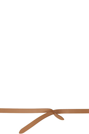 Tan Pull-Through Belt