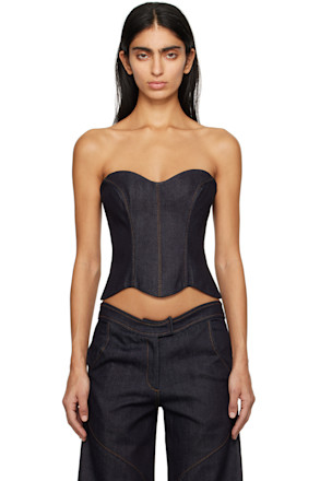 Blue Hyn Denim Top