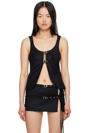 Black Lucerne Tank Top