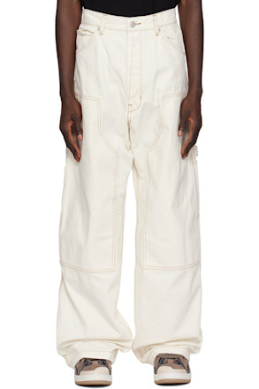 Off-White Paneled Trousers