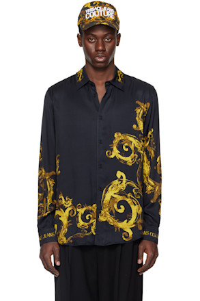 Black Print Shirt