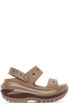 Brown Mega Crush Sandals