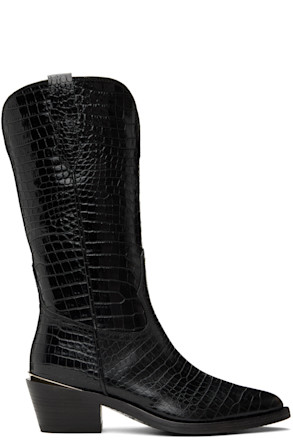 SSENSE Exclusive Black Meghan Boots