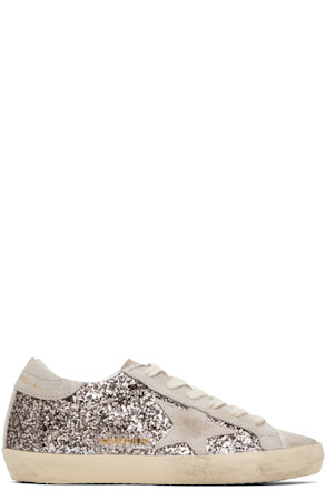 SSENSE Exclusive Gray Super-Star Sneakers