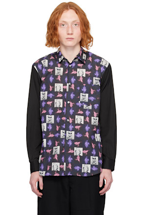 Black Printed Shirt