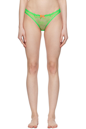 Green Isedora Briefs