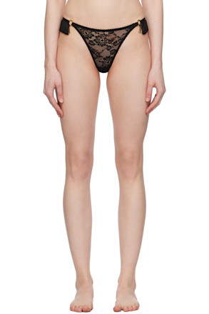 Black Miabelle Thong