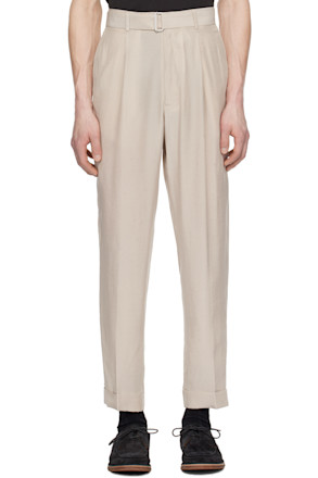 Beige Hugo Trousers