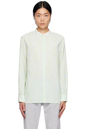 White & Green Gaston Shirt