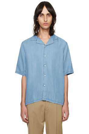 Blue Eren Denim Shirt