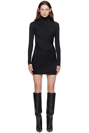 Black Kores Mini Dress
