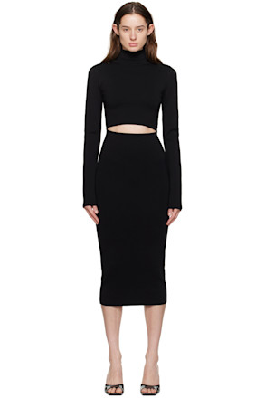 Black Suno Maxi Dress