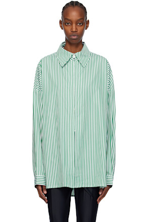 White & Green Cosala Shirt