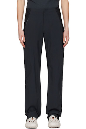 Black 6.0 Center Trousers