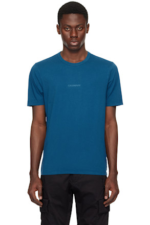 Blue Printed T-Shirt