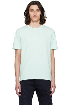 Blue Printed T-Shirt