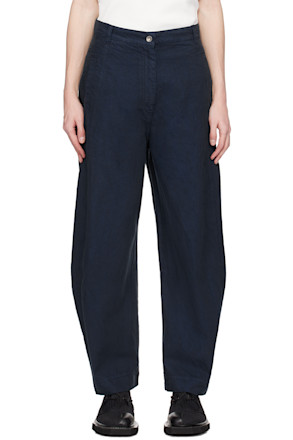 Navy Post Jeans