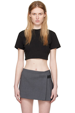 Black Embossed T-Shirt