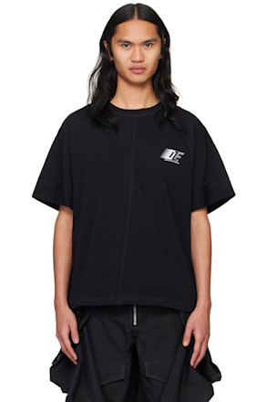 Black 'DLE' T-Shirt