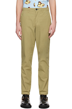 Khaki Four-Pocket Trousers