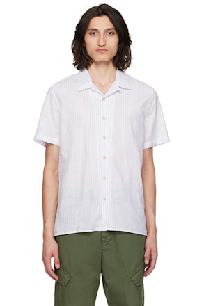 White Striped Shirt