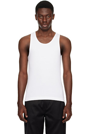 Two-Pack White Tank Top