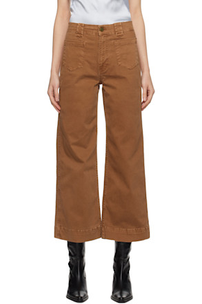 Brown Utility Jeans