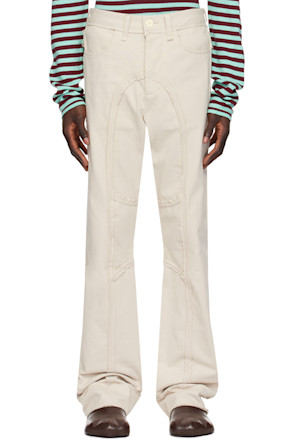 Off-White Raw Edge Jeans