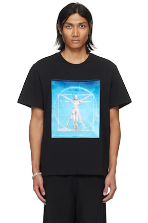 Black Vitruvian Woman T-Shirt
