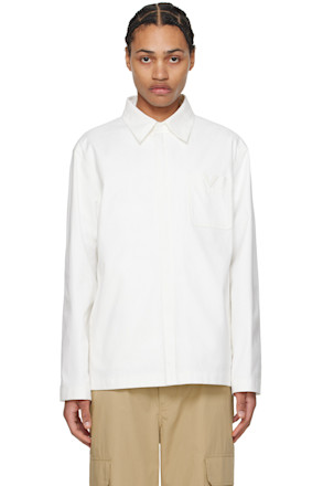 White Zip Jacket