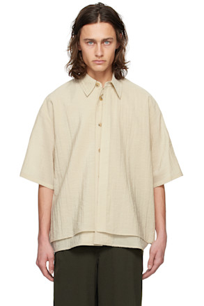 Beige Layered Shirt
