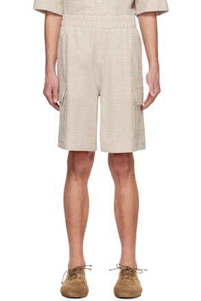 Beige Boxer Shorts