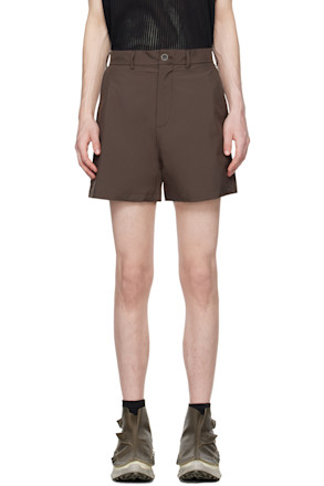Brown Stufur Shorts