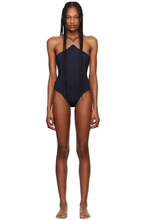 Black Lina One-Piece Swimsuit