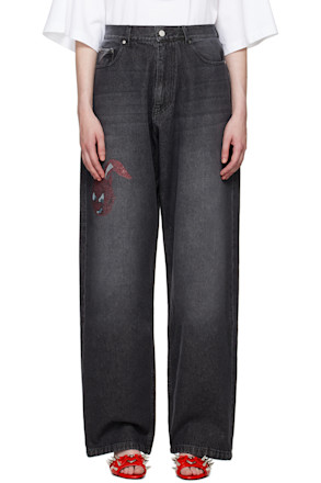Black 'You Wish' Jeans