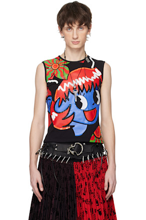 Black Little Devil Tank Top