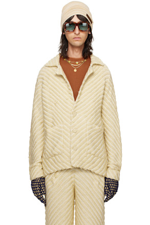 SSENSE Exclusive Beige Jacket
