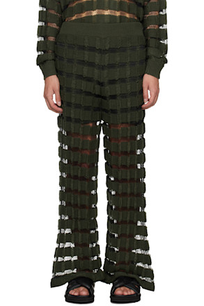 SSENSE Exclusive Khaki Trousers