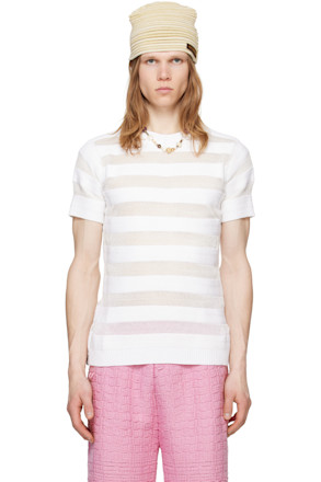 SSENSE Exclusive White Hanging T-Shirt