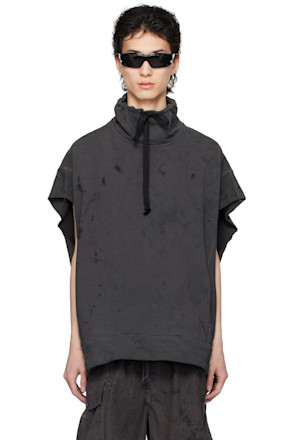 SSENSE Exclusive Black Doublesized Sweatshirt
