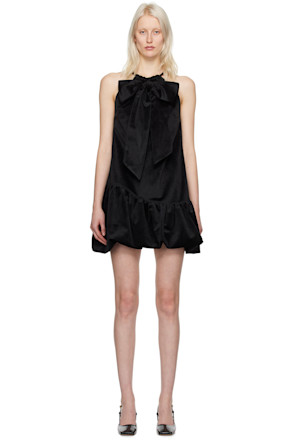 Black Suzi Minidress