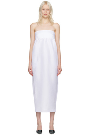 SSENSE Exclusive White Rosetta Maxi Dress