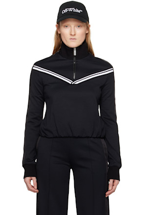 Black Half-Zip Jacket