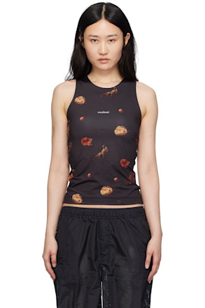 Black Tyler Tank Top