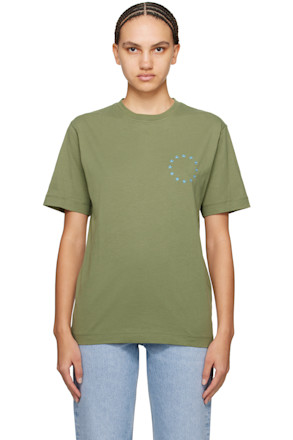 Khaki Wonder Europa Back T-Shirt