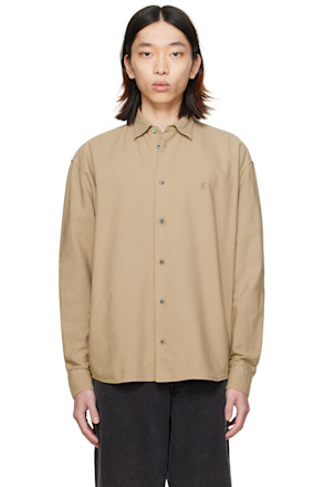 Beige Lyrique Accent Shirt