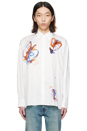 White Illusion Parade Shirt